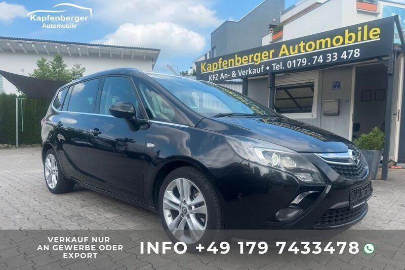 Schwarz Gebraucht 2014 Opel Zafira Tourer Innovation Van / Kleinbus | 3.990 € (Superpreis) - Bild 1/4