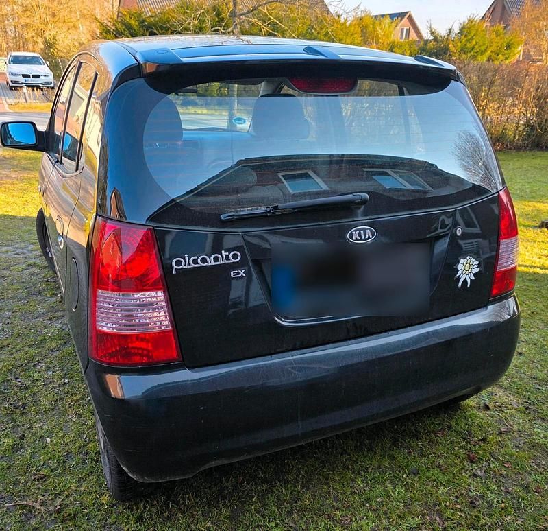 Gebraucht Kia Picanto 2007 Schwarz Kleinwagen