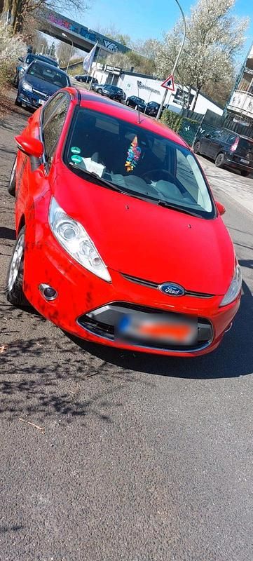 Gebraucht Ford Fiesta 2010 Rot Kleinwagen