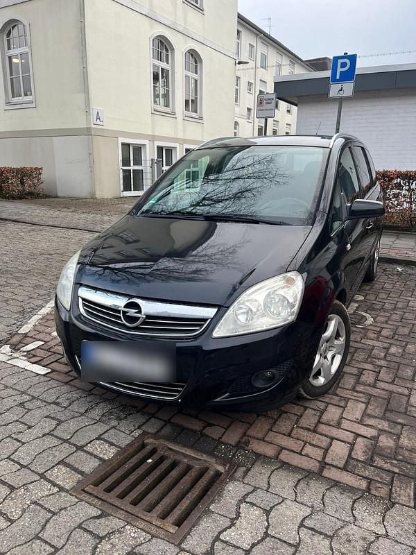 Gebraucht Opel Zafira 125 PS (91 kW) 2009 Schwarz Van / Kleinbus