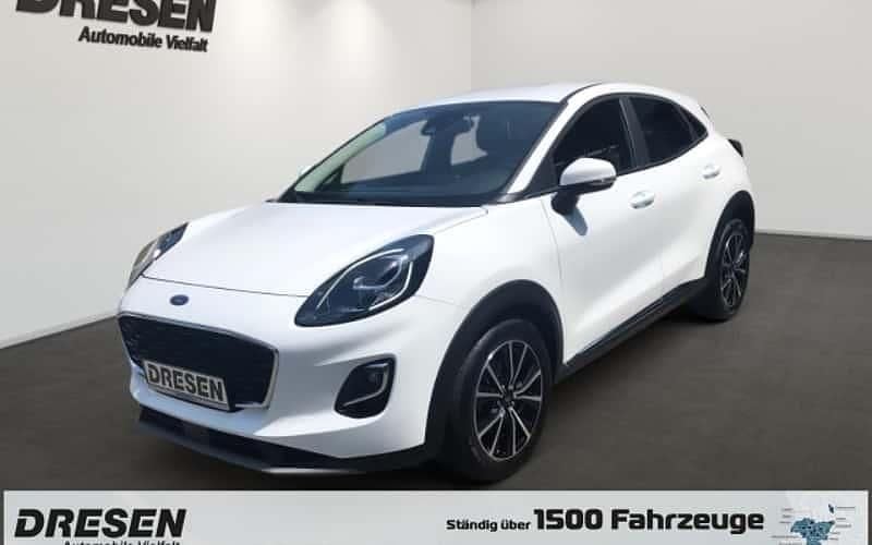 Weiß Gebraucht 2022 Ford Puma Titanium SUV | 16.999 € (Superpreis) - Bild 1/4