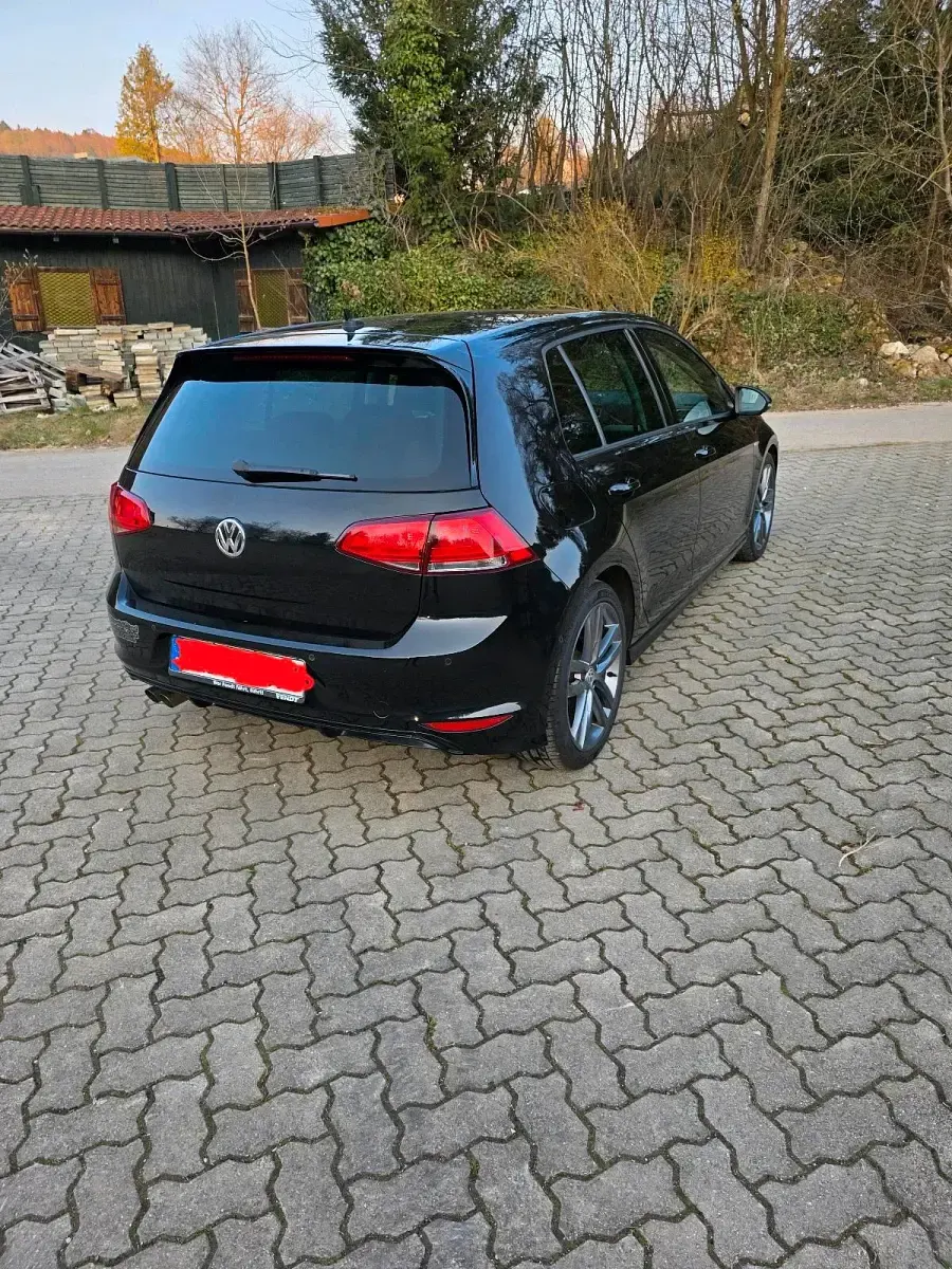Gebraucht VW Golf VII R-line 185 PS (136 kW) 2014 Schwarz Limousine