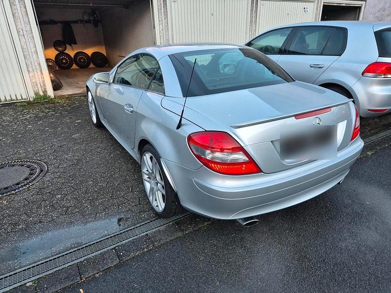 Gebraucht Mercedes SLK200 2007 Silber Cabrio