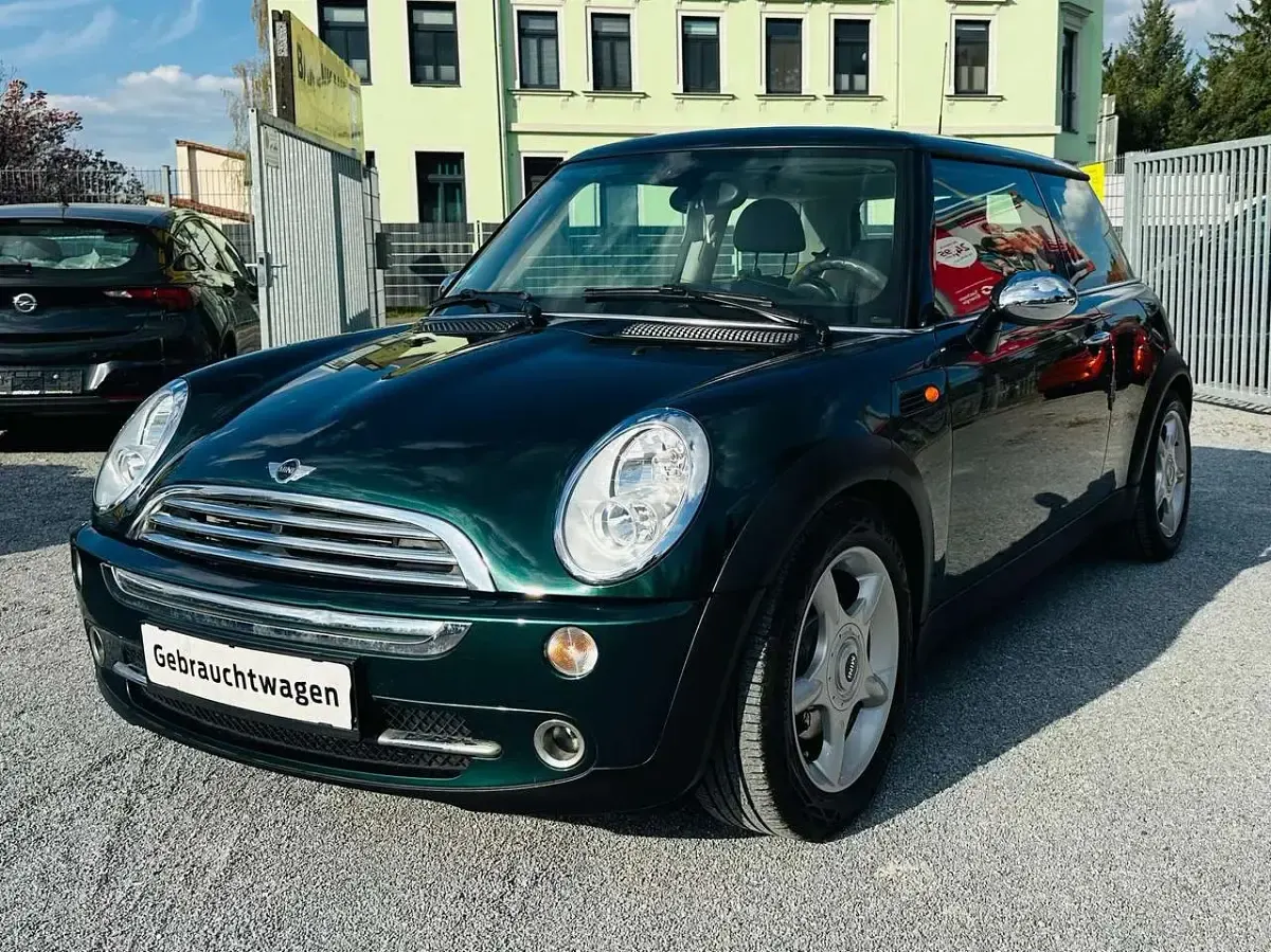 Usata Mini Cooper 116 CV (85 kW) 2005 Verde Utilitaria
