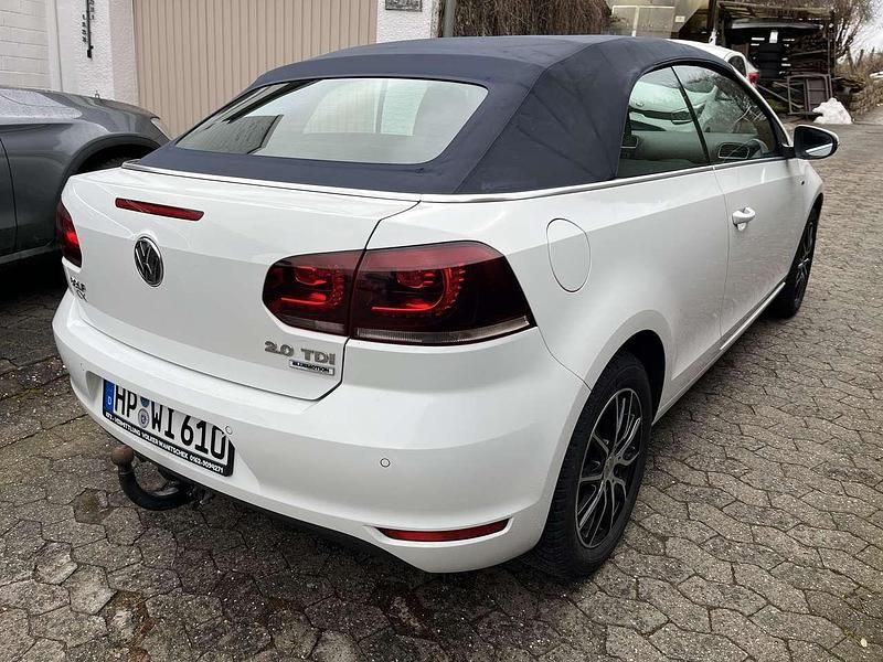 Gebraucht VW Golf Cabriolet LOUNGE 150 PS (110 kW) 2015 Weiß Cabrio