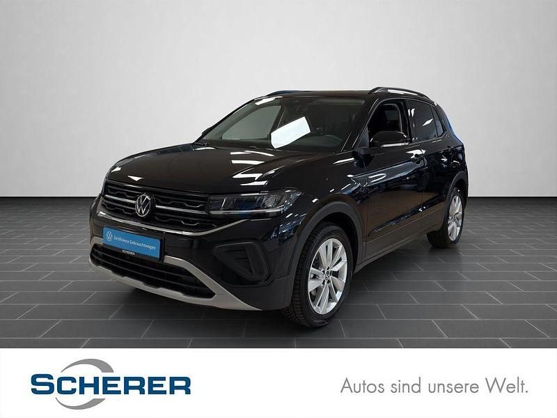 Deep black perleffekt (metallic) Gebraucht 2025 VW T-Cross Life SUV | 25.300 € (Fairer Preis) - Bild 1/4