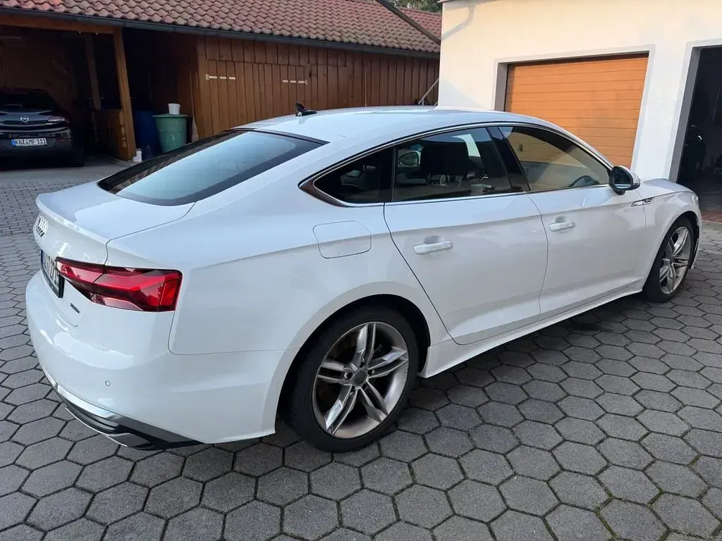 Gebraucht Audi A5 Sportback S-Line 265 PS (194 kW) 2020 Weiß Kleinwagen