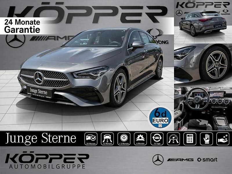 Grau Gebraucht 2024 Mercedes CLA180 Shooting Brake Advanced Plus Kombi | 32.888 € (Etwas zu teuer) - Bild 1/4