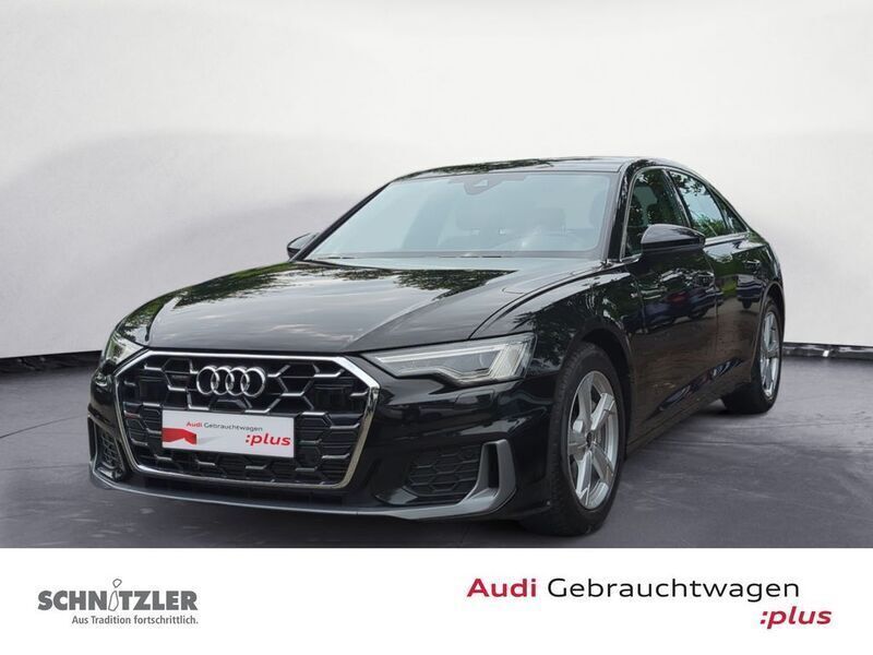 Schwarz Gebraucht 2024 Audi A6 S-Line Limousine | 52.680 € - Bild 1/4