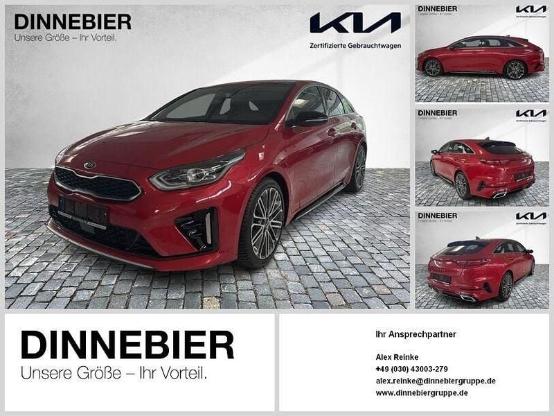 Infra red met (metallic) Gebraucht 2019 Kia ProCeed GT-Line Kleinwagen | 18.791 € (Fairer Preis) - Bild 1/4