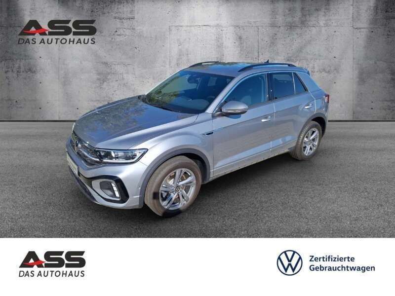 Pyritsilber metallic Neu 2025 VW T-Roc R-line SUV | 47.930 € - Bild 1/4