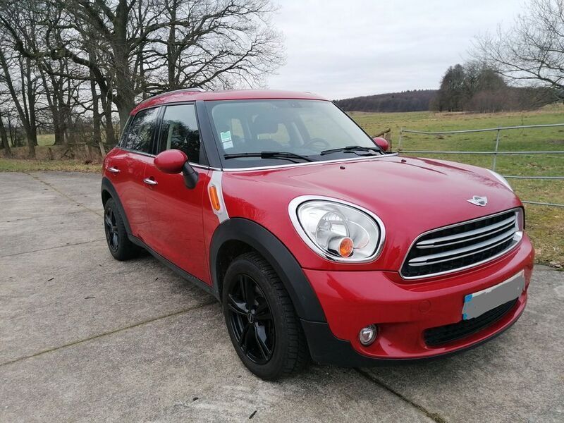 Rot Gebraucht 2017 Mini Cooper D Countryman SUV | 6.200 € - Bild 1/4