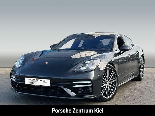 Vulkangraumetallic Gebraucht 2021 Porsche Panamera Turbo S Limousine | 112.980 € (Teuer) - Bild 1/2