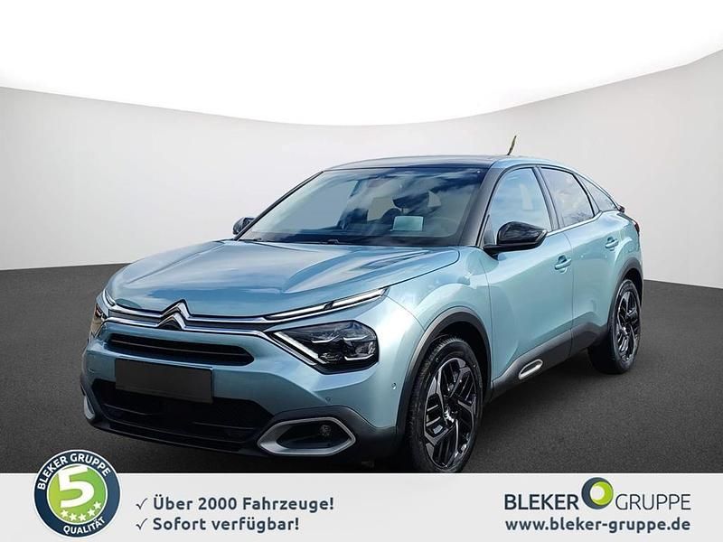 Blau Gebraucht 2021 Citroën C4 Shine Limousine | 15.980 € (Superpreis) - Bild 1/4