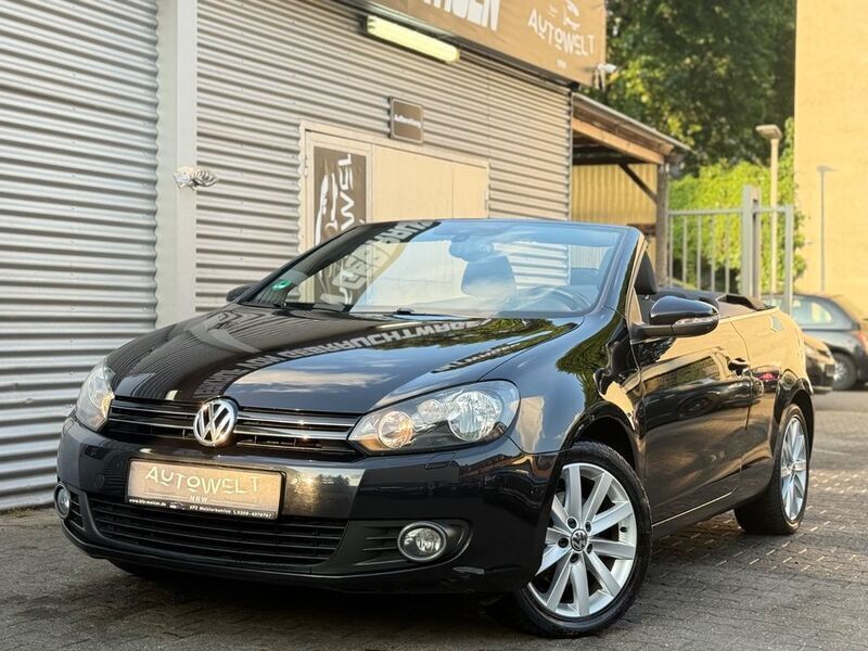 Schwarz Gebraucht 2013 VW Golf Cabriolet Cabrio | 6.400 € (Superpreis) - Bild 1/4