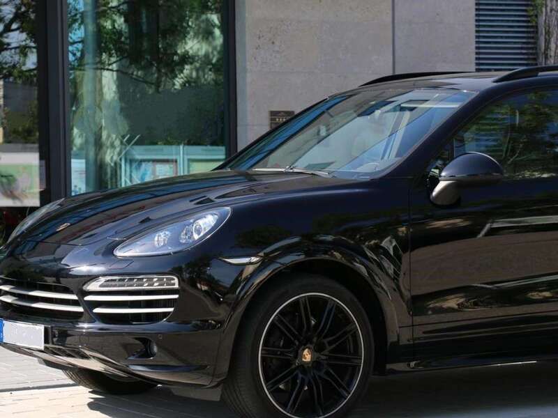 Schwarz Gebraucht 2014 Porsche Cayenne Sport SUV | 28.500 € (Guter Preis) - Bild 1/4