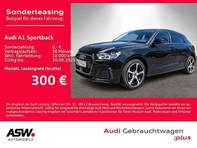 Mythosschwarz metallic Gebraucht 2024 Audi A1 Sportback Advanced Plus Kleinwagen | 24.930 € (Fairer Preis) - Bild 1/4