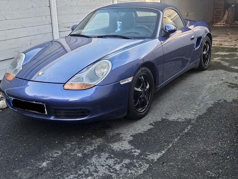 Gebraucht Porsche Boxster 228 PS (167 kW) 1998 Blau Cabrio