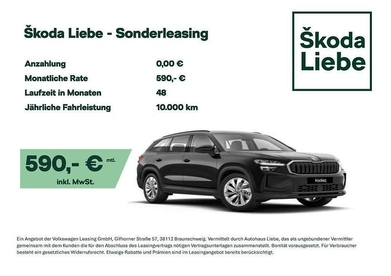 Gebraucht Skoda Kodiaq Selection 193 PS (141 kW) 2025 Schwarzmagic perleffekt SUV