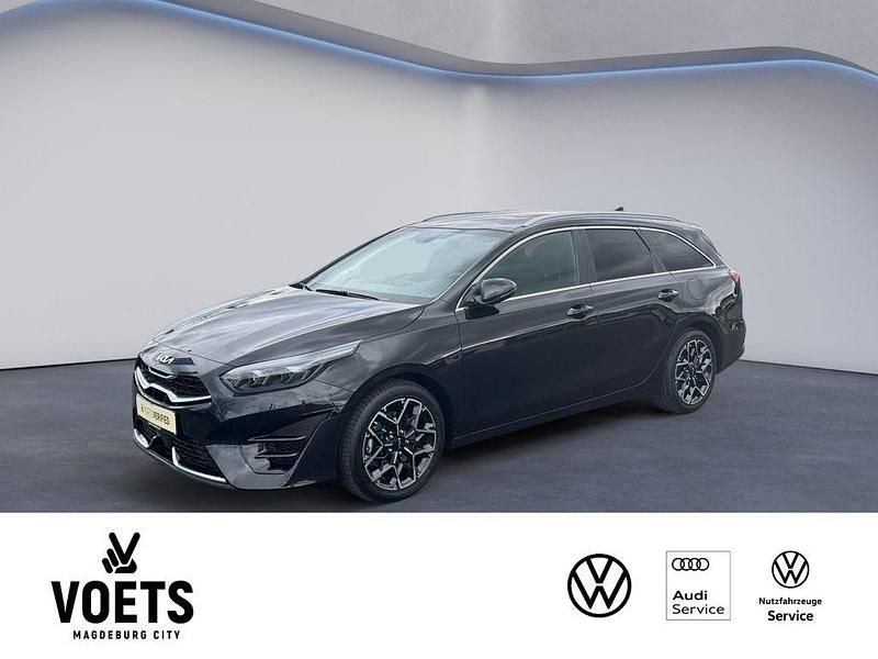 Schwarz Gebraucht 2022 Kia Ceed Sportswagon GT-Line Kombi | 21.595 € (Etwas zu teuer) - Bild 1/4