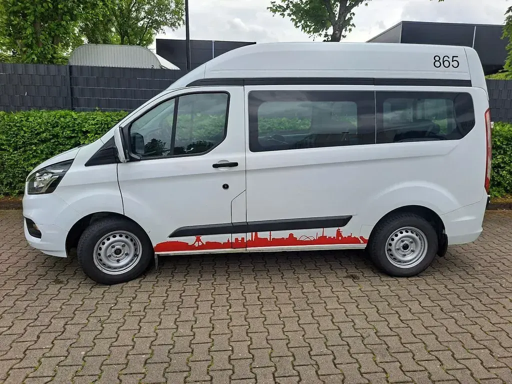 Gebraucht Ford Transit Custom 107 PS (78 kW) 2019 Weiß Van / Kleinbus