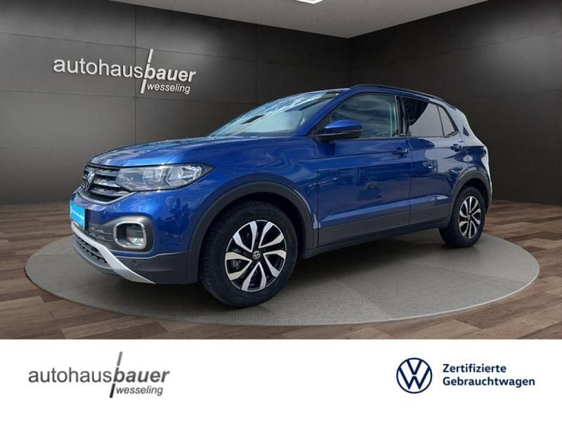 Reef blue Gebraucht 2022 VW T-Cross Active SUV | 22.380 € (Fairer Preis) - Bild 1/4