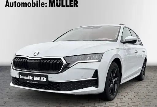 Gebraucht Skoda Octavia Selection 150 PS (110 kW) 2024 Moonweiss metallic Kombi