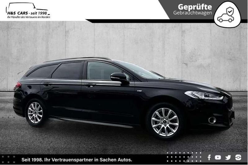 Schwarz Gebraucht 2017 Ford Mondeo ST-Line Kombi | 15.250 € (Teuer) - Bild 1/4