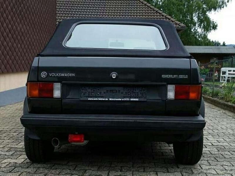Gebraucht VW Golf Cabriolet 111 PS (81 kW) 1985 Schwarz Cabrio