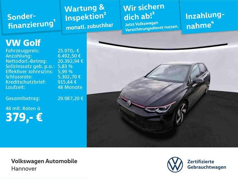 Deep black perleffekt Gebraucht 2021 VW Golf GTI Limousine | 25.970 € (Etwas zu teuer) - Bild 1/3