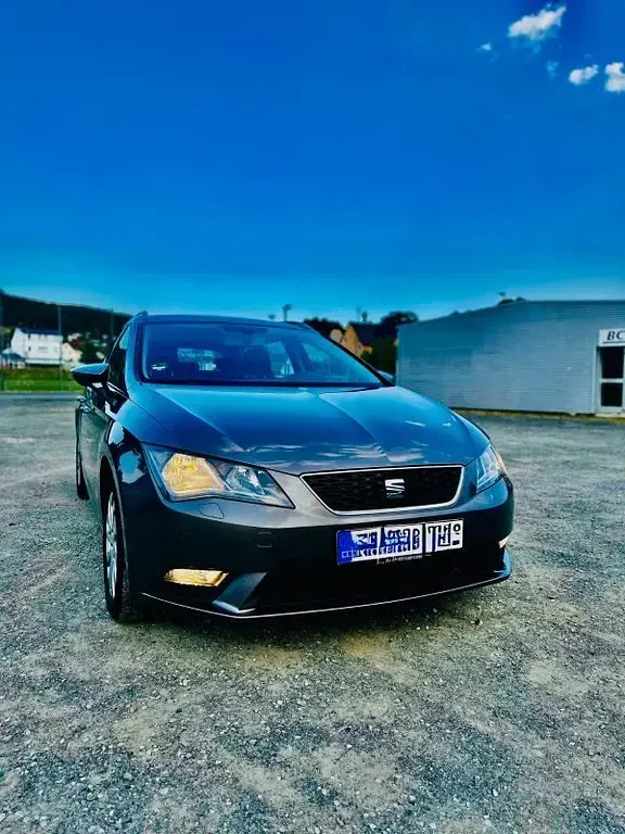 Gebraucht Seat Leon ST Style 110 PS (80 kW) 2014 Schwarz Kombi