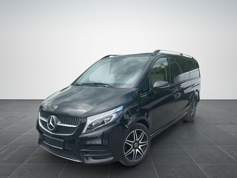 Schwarz Gebraucht 2021 Mercedes V300 Avantgarde Van / Kleinbus | 49.999 € (Fairer Preis) - Bild 1/4
