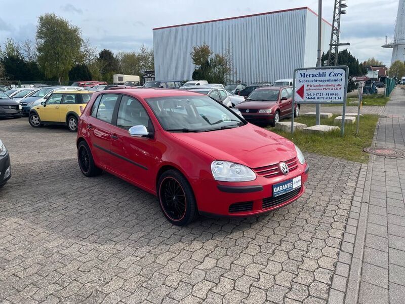 Gebraucht VW Golf V Comfortline 102 PS (75 kW) 2007 Rot Limousine