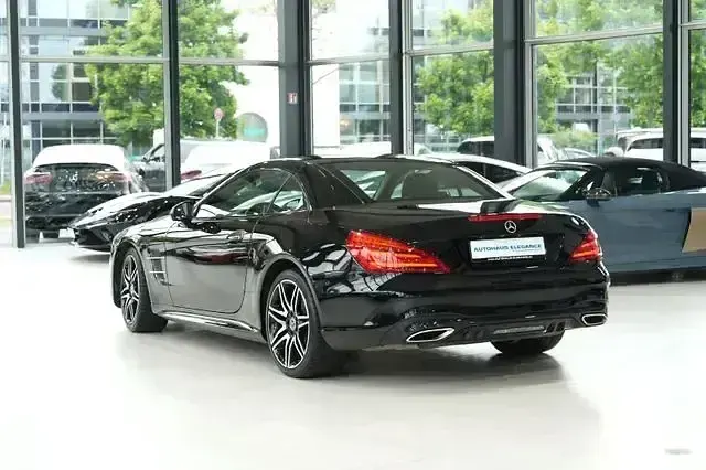 Gebraucht Mercedes SL400 AMG line 367 PS (269 kW) 2019 Obsidianschwarz  metalliclack Cabrio