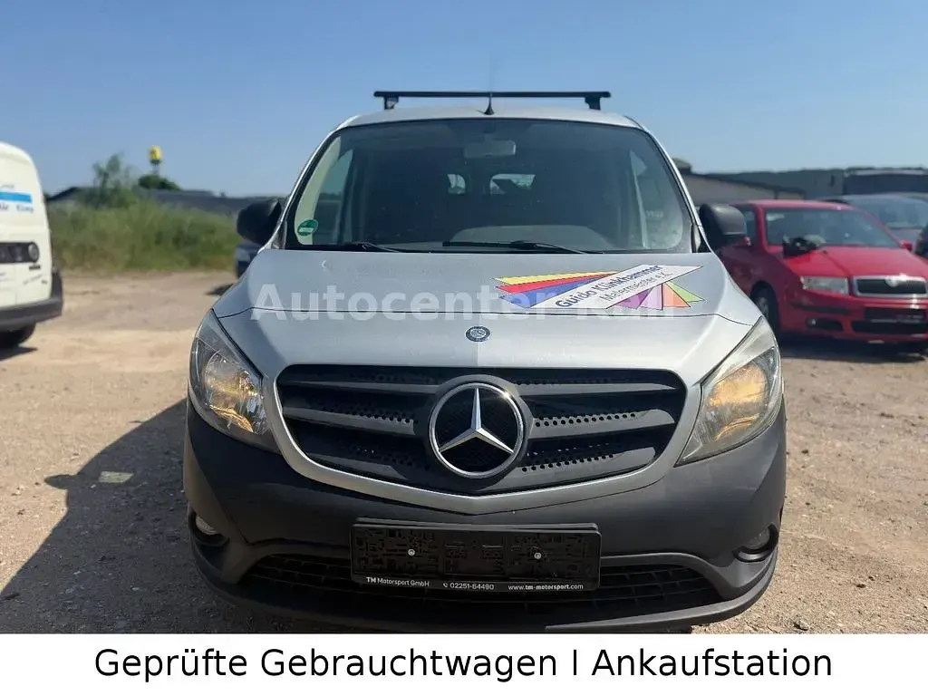 Gebraucht Mercedes Citan 108 75 PS (55 kW) 2013 Silber Van / Kleinbus