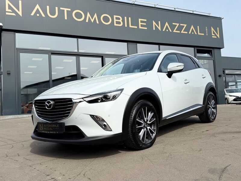 Grau Gebraucht 2017 Mazda CX-3 Exclusive SUV | 15.599 € (Etwas zu teuer) - Bild 1/4