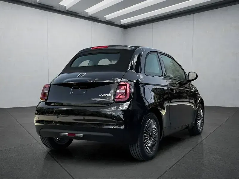 Neu Fiat 500C Icon 65 PS (47 kW) 2026 Schwarz Cabrio