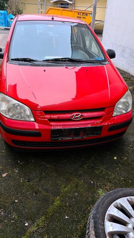 Gebraucht Hyundai Getz 75 PS (55 kW) 2005 Rot Kleinwagen