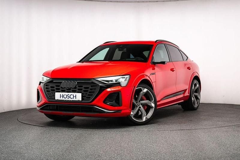 Rot Gebraucht 2024 Audi SQ8 e-tron Sport SUV | 73.990 € (Etwas zu teuer) - Bild 1/4