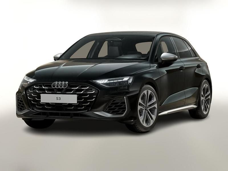 Mythosschwarz metallic Neu 2025 Audi S3 Advanced Limousine | 47.459 € (Superpreis) - Bild 1/4