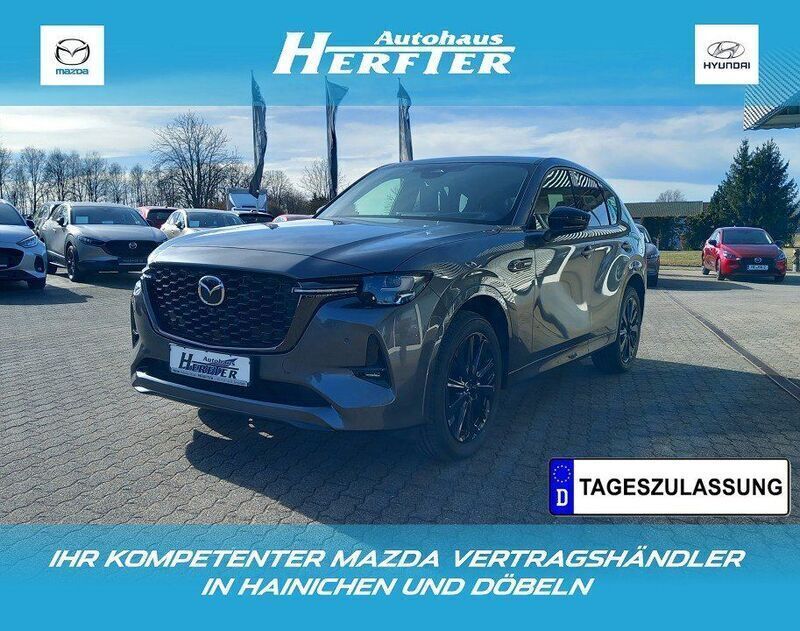 Grau Neu 2025 Mazda CX-60 Homura-Line SUV | 47.850 € (Guter Preis) - Bild 1/4