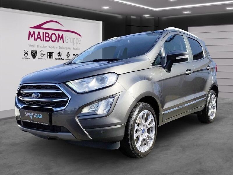 Grau Gebraucht 2018 Ford Ecosport Titanium SUV | 13.990 € (Etwas zu teuer) - Bild 1/4