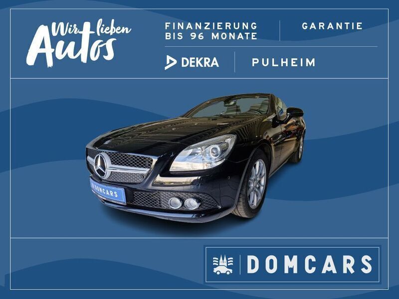 Schwarz Gebraucht 2011 Mercedes SLK200 Cabrio | 14.999 € (Etwas zu teuer) - Bild 1/4