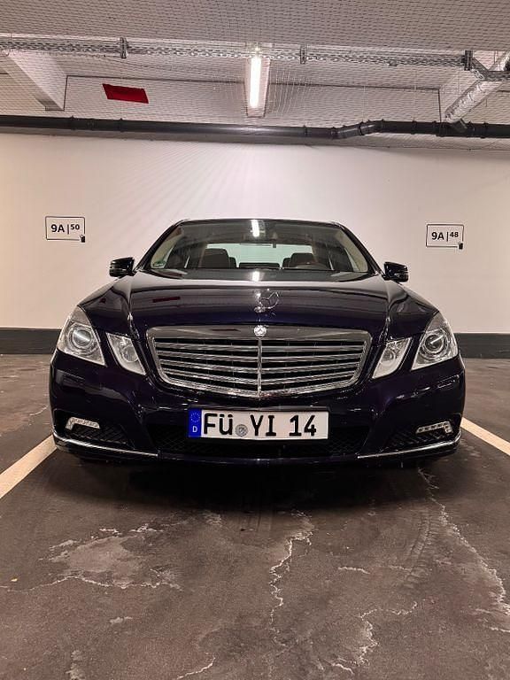 Brugt Mercedes E350 Elegance 231 HK (169 kW) 2009 Blå Sedan