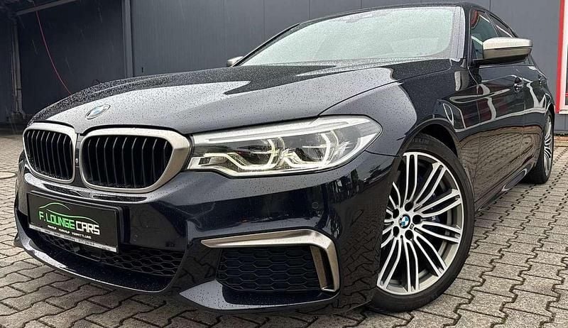 Carbonschwarz metallic Gebraucht 2017 BMW 550 Limousine | 35.399 € (Fairer Preis) - Bild 1/4