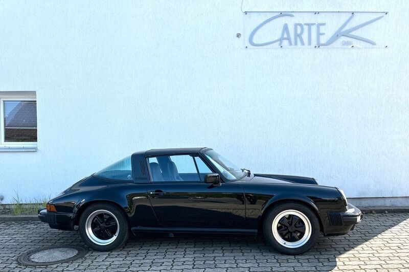 Schwarz Gebraucht 1985 Porsche 911 Carrera Cabriolet Cabrio | 59.950 € - Bild 1/4