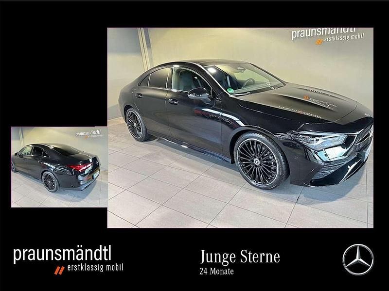 Lack kosmosschwarz Gebraucht 2025 Mercedes 220 AMG Coupé | 46.900 € - Bild 1/4