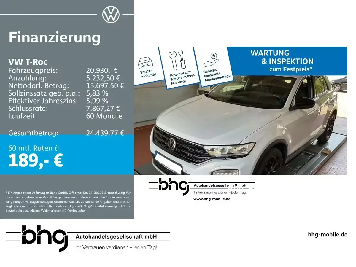 Gebraucht VW T-Roc Sportline 150 PS (110 kW) 2021 SUV
