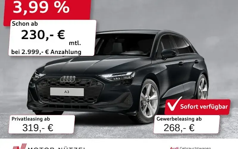 Gebraucht Audi A3 S-Line 116 PS (85 kW) 2025 Limousine