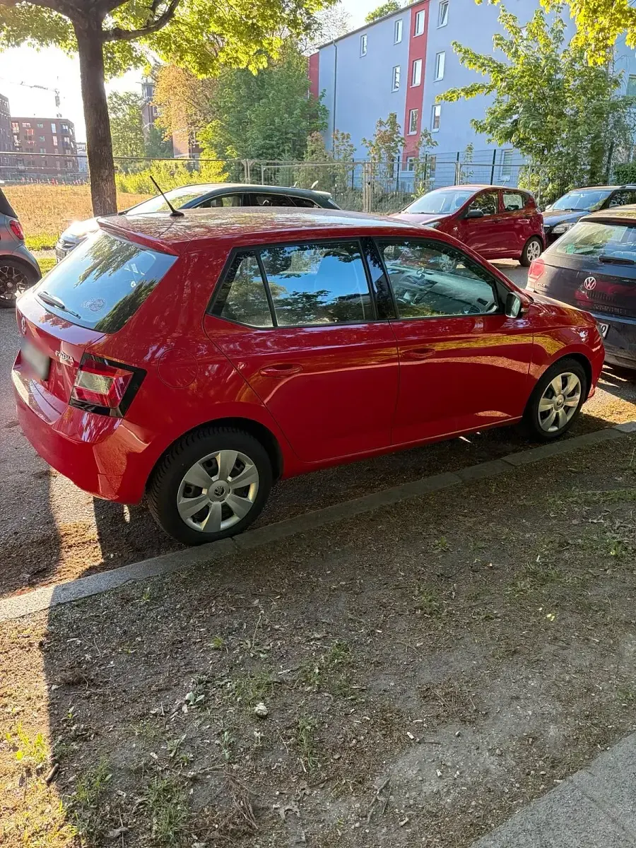 Brugt Skoda Fabia 60 HK (44 kW) 2016 Rød Hatchback